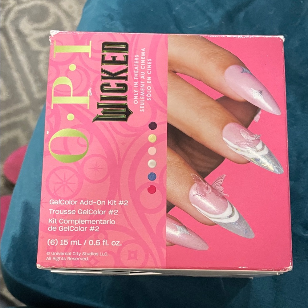 OPI Wicked GelColor Kit with Pink and Silver Shades